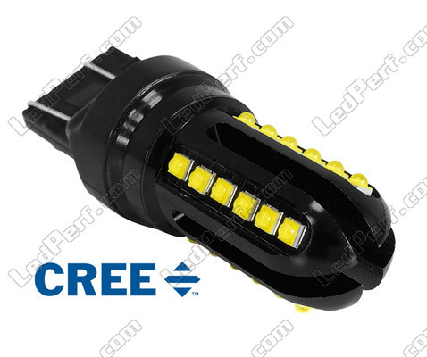 Lâmpada 7443 - W21/5W LED (T20) Ultimate Ultra Potente - 24 LEDs CREE - Anti-erro OBD