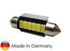 Lâmpada LED 37mm 6418 - C5W Fabricado na Alemanha - 4000K ou 6500K
