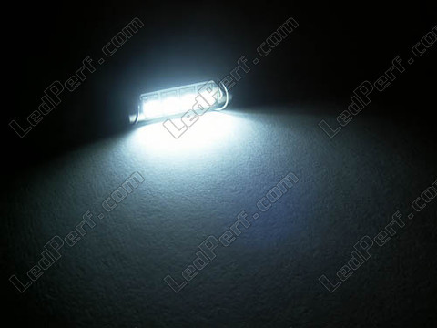 LED Festoon com gancho Luz de Teto, Bagageira, porta-luvas, chapa de matrícula branco 44mm - 561 - 563 - 567 - C10W