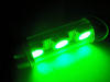 LED festoon Luz de Teto, Bagageira, porta-luvas, chapa de matrícula verde 37mm - 6418 - C5W