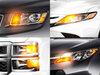 Lâmpadas LED Piscando Frente para Acura TSX - grande plano