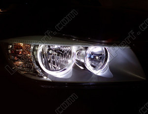 LED Angel eyes Série 3 E90 E91 Phase 2 LCI sem xénon