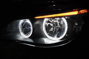 LED Angel eyes BMW Série 5 E60 E61 LCI Sem xénon de fábrica