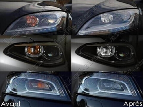 Lâmpadas LED Piscando Frente para Chevrolet Cavalier - grande plano
