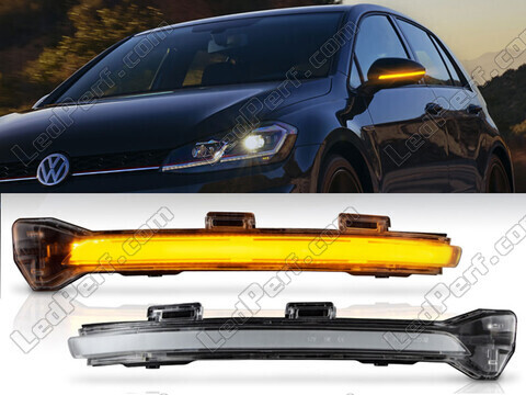 Piscas Dinâmicos LED para retrovisores de Volkswagen Golf SportWagen