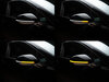 Diferentes etapas do desfile de luz dos Piscas dinâmicos Osram LEDriving® para retrovisores de Volkswagen Golf (VII)
