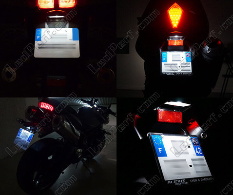LED Chapa de matrícula BMW Motorrad K 1300 R Tuning