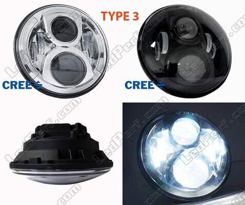 Farol LED moto tipo 3 Indian Motorcycle Chieftain classic / springfield / deluxe / elite / limited  1811 (2014 - 2019)