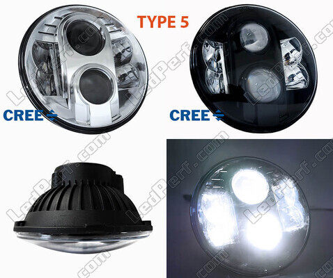 Farol LED moto tipo 5 Indian Motorcycle Chieftain classic / springfield / deluxe / elite / limited  1811 (2014 - 2019)