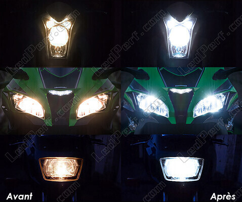 LED Luzes de cruzamento/médios e de estrada/máximos LED Indian Motorcycle Scout Rogue 1133 (2022 - 2023)