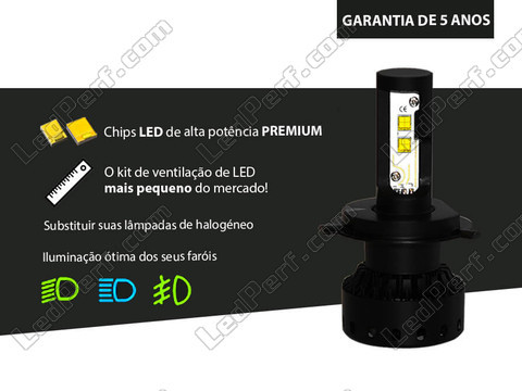 LED Lâmpada LED Polaris Scrambler 500 (2010 - 2014) Tuning