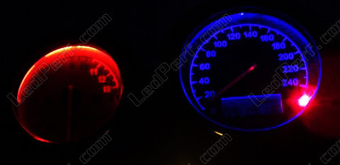 LED Mostrador azul e vermelho para Suzuki SVN Carbu
