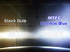 Lâmpada de gás xénon 9003 (H4 - HB2) MTEC Cosmos Blue