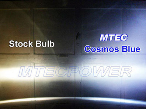 Lâmpada de gás xénon H10 - 9140 - 9145 MTEC Cosmos Blue