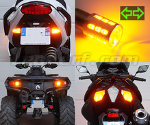 Pack piscas traseiros LED para Kawasaki D-Tracker 150