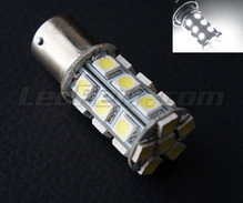 Lâmpada 1156 - 7506 - P21W a 24 LEDs brancos Alta potência Casquilho BA15S
