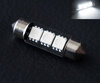 Lâmpada festoon 37mm a LEDs brancos -  (6418 - C5W)