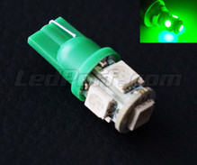 Lâmpada LED 168 - 194 - T10 Xtrem HP Verde (w5w)