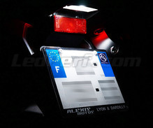 Pack de iluminação de chapa de matrícula de LEDs (branco xénon) para Honda Goldwing 1800 F6B Bagger