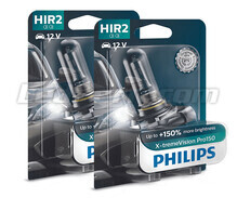 Pack de 2 lâmpadas HIR2 Philips X-tremeVision PRO150 55W - 9012XVPB1
