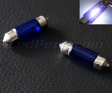 Pack de 2 lâmpadas tubulares/festoon halogéneo C5W - Branco Xénon - 37mm (5W)
