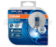 Pack de 2 Lâmpadas 9003 (H4 - HB2) Osram Cool Blue Boost - 5000K - 62193CBB-HCB