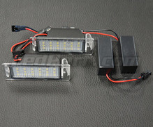 Pack de 2 módulos LED para chapa de matrícula traseira OPEL e CHEVROLET (tipo 3)