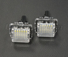 Pack de 2 módulos LED para chapa de matrícula traseira Mercedes (tipo 3)