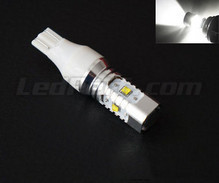 Lâmpada 912- 921 - W16W - T15 CREE com 5 LEDs Alta potência + Lupa brancos Casquilho W2.1x9.5d