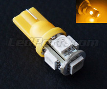 Lâmpada LED 168NA - 194NA - 2827 - T10 Xtrem HP Laranja/Amarelo (WY5W)