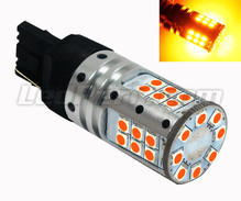 Lâmpada 7440A - WY21W - T20 Xtrem ODB a 32 LEDs - Alta potência - Casquilho W3x16d - Laranja