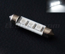 LED festoon 42mm - Branco - Anti-erro computador de bordo - 578 - 6411 - C10W
