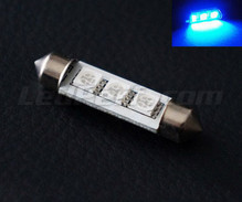 LED festoon 42mm - Azul - Anti-erro computador de bordo - 578 - 6411 - C10W