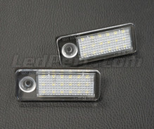 Pack de 2 módulos LEDs para chapa de matrícula traseira VW Audi Seat Skoda (tipo 6)