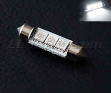 LED festoon 37mm - Branco - Anti-erro computador de bordo - 6418 - C5W