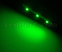 Banda flexível standard de 3 LEDs cms TL verde