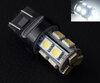 Lâmpada 7443 - W21/5W - T20 a 13 LEDs brancos Alta potência Casquilho W3x16q