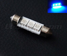 LED festoon 37mm - Azul - Anti-erro computador de bordo - 6418 - C5W