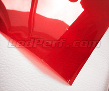 Filtro de cor vermelho 10x10 cm