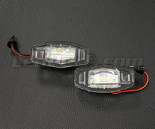 Pack de 2 módulos LED para chapa de matrícula traseira HONDA (tipo 2)