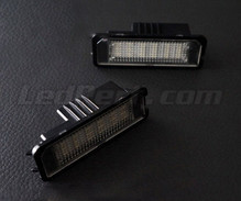 Pack de 2 módulos LEDs para chapa de matrícula traseira VW Audi Seat Skoda (tipo 2)